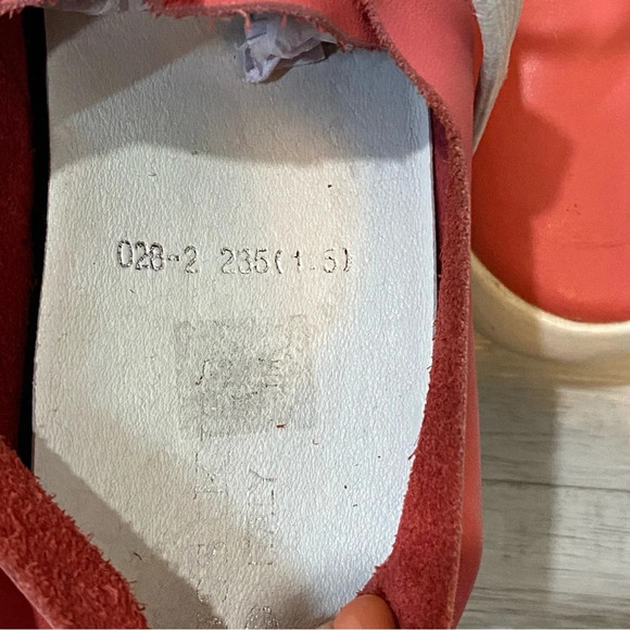 Kiss Kiss Italy Shoes Pink Soft Upper Italian Leather 235cm Size 7 - Picture 12 of 16